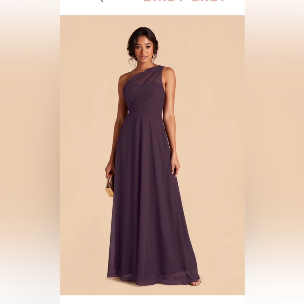 NWT Plum Chiffon Bridesmaids Dress.